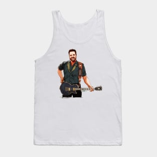 Randy Houser - An illustration by Paul Cemmick Tank Top